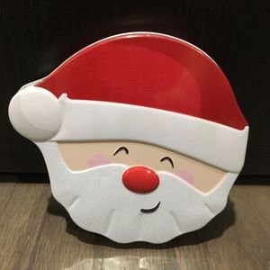 Amazon Santa Claus Gift Card Holder Tin Case Christmas Theme